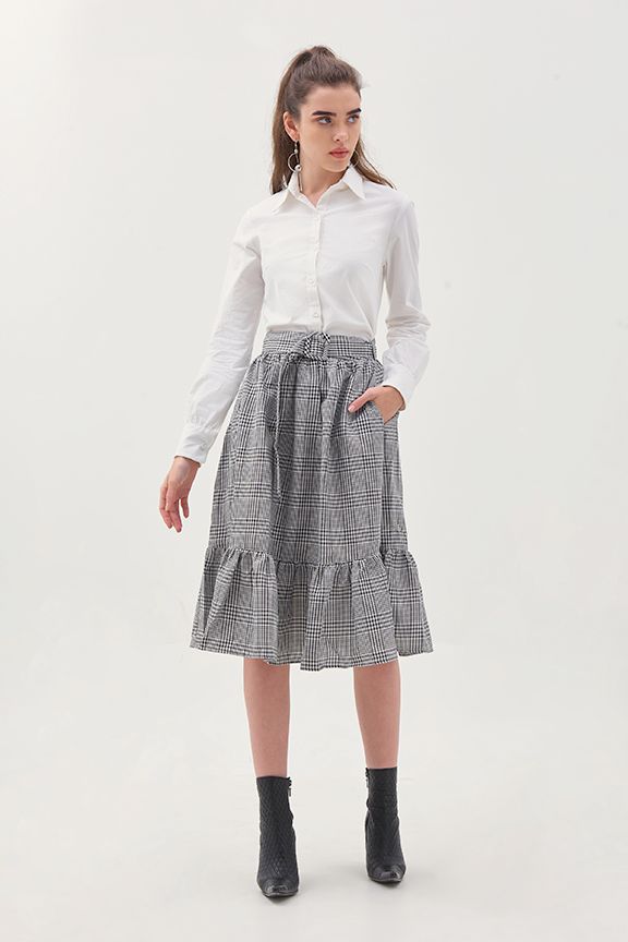 Áo sơmi tay dài basic