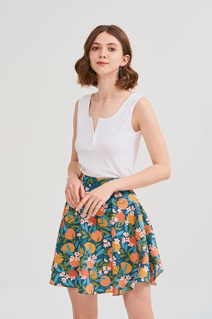 Áo thun 3 lỗ cổ tròn nẹp nút