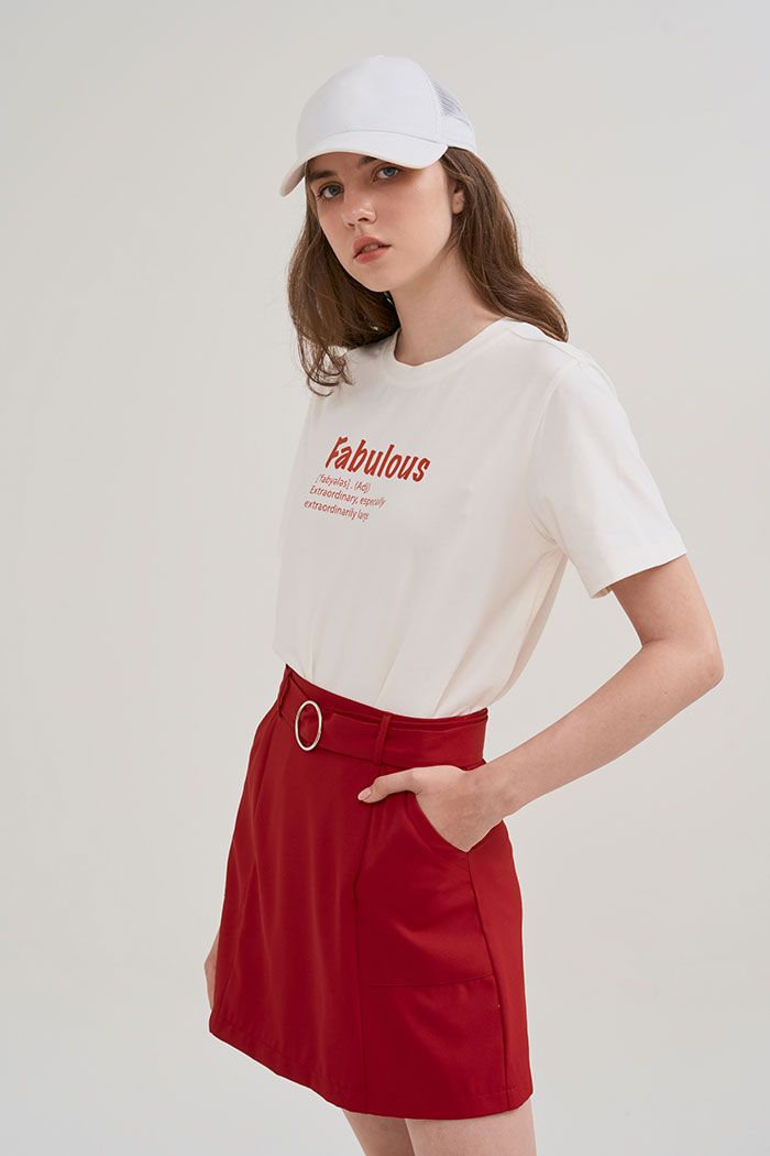 Áo thun in keyword fashionista