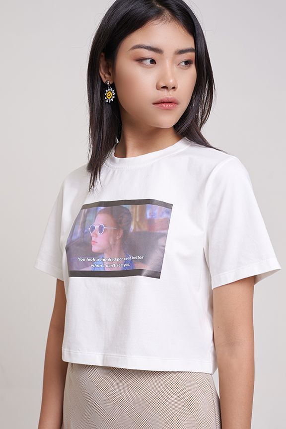 Áo croptop in sub
