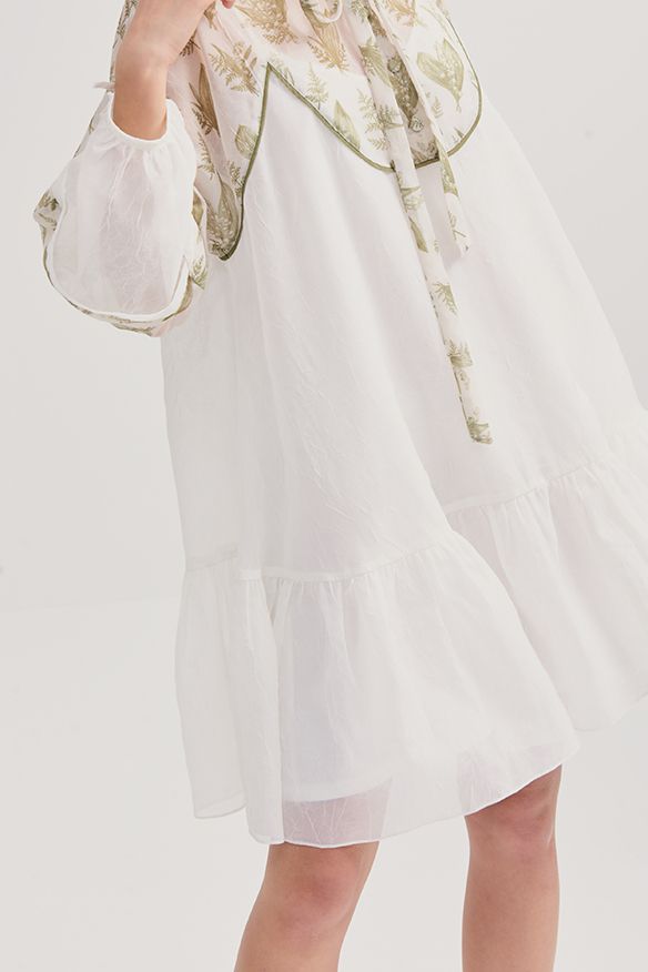 Đầm form suông phối hoạ tiết in spring 2019