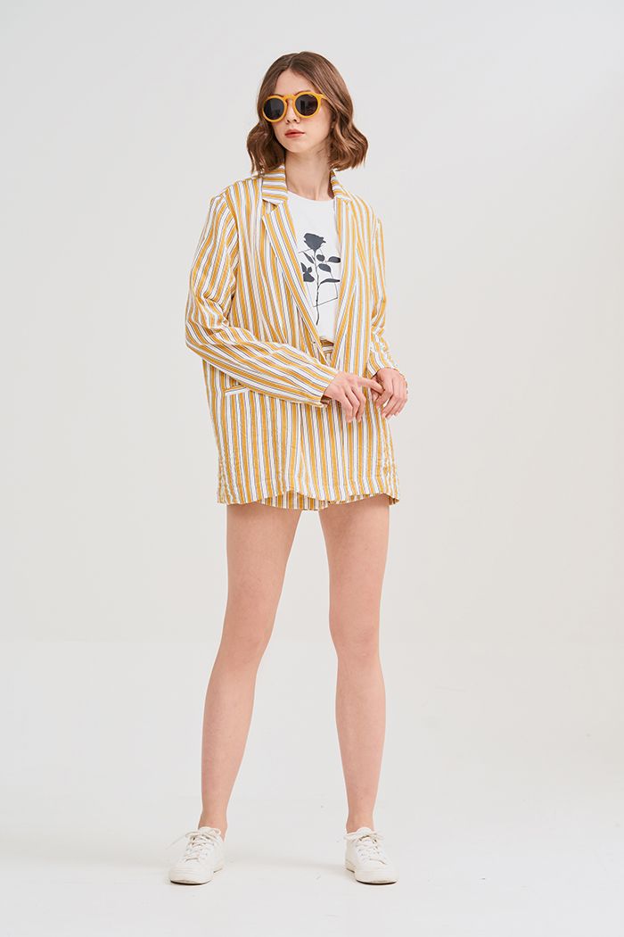 Áo vest sọc 1 lớp ss19