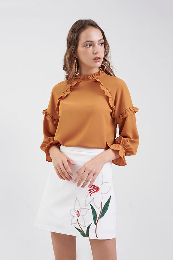 Áo tay dài kẹp bèo