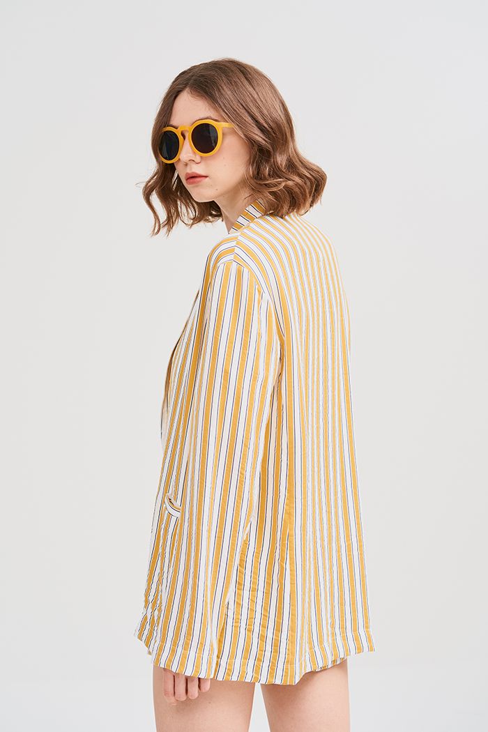 Áo vest sọc 1 lớp ss19
