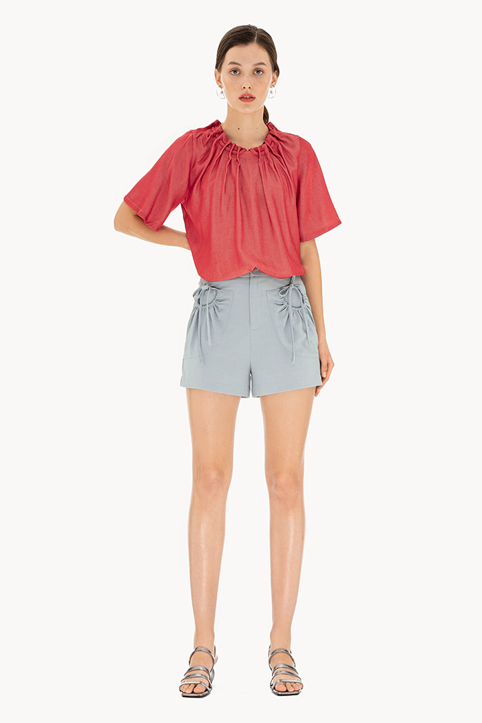 Quần short đắp 2 túi rút dây