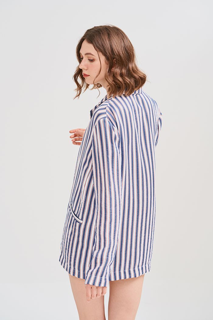 Áo vest sọc 1 lớp ss19