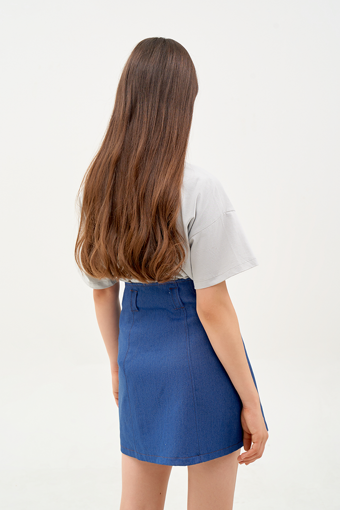 Váy jeans in decal being human