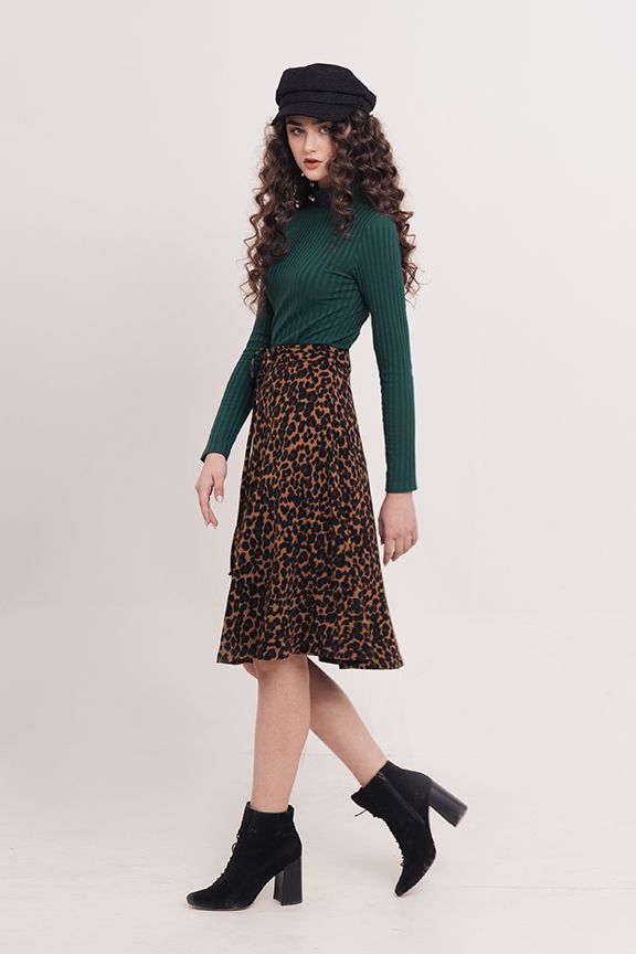 Áo thun dệt kim tay dài fw18