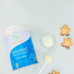  Sữa AwaRua Organic Active Kids với 100% đạm A2β-Casein 