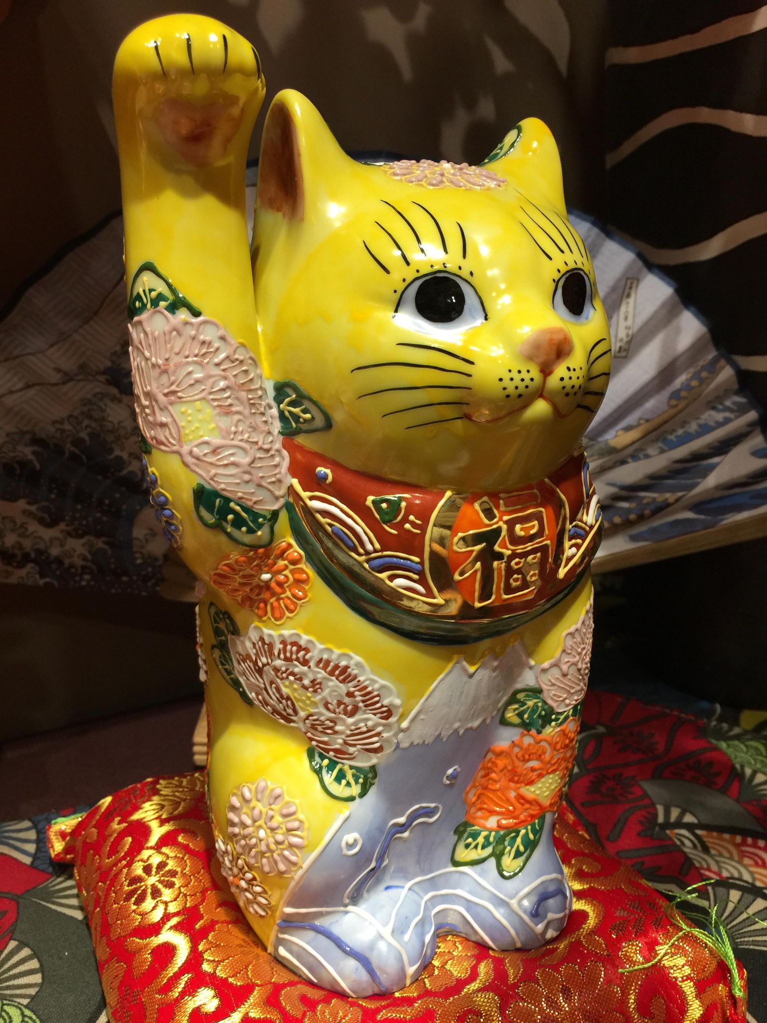 Kutani vàng size 25,5cm