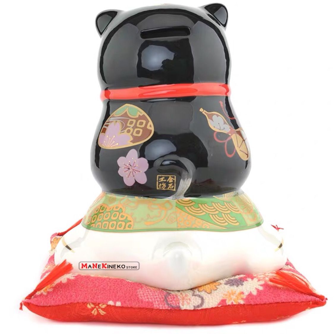 Mèo ú cưỡi rùa 22cm