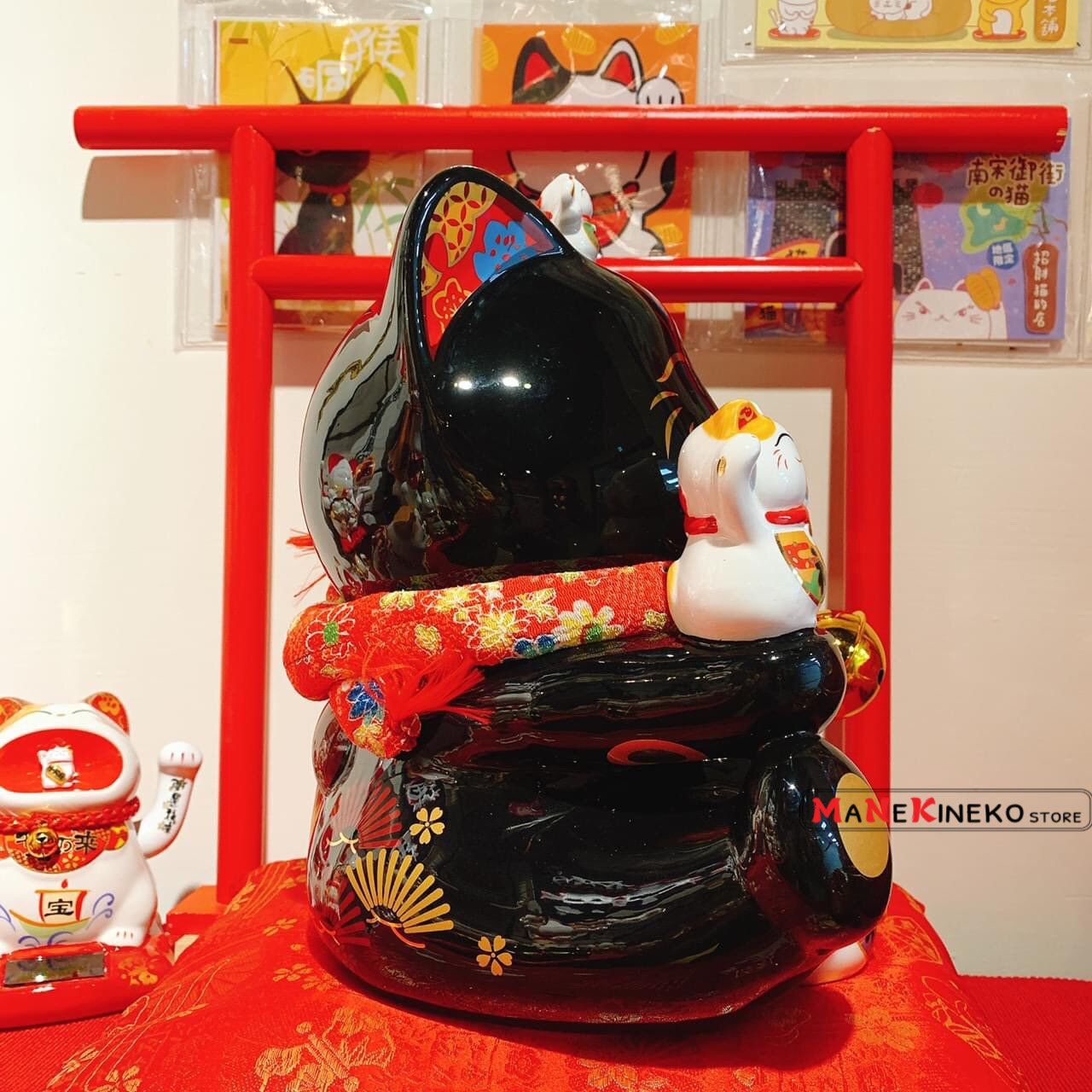 Mèo đen 27 cm (đắc tài đắc lộc)
