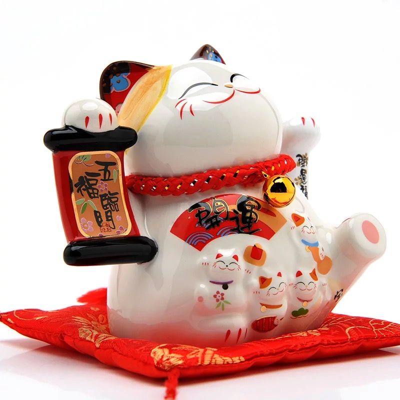 Mèo vẫy tay mini ngũ phúc lâm môn