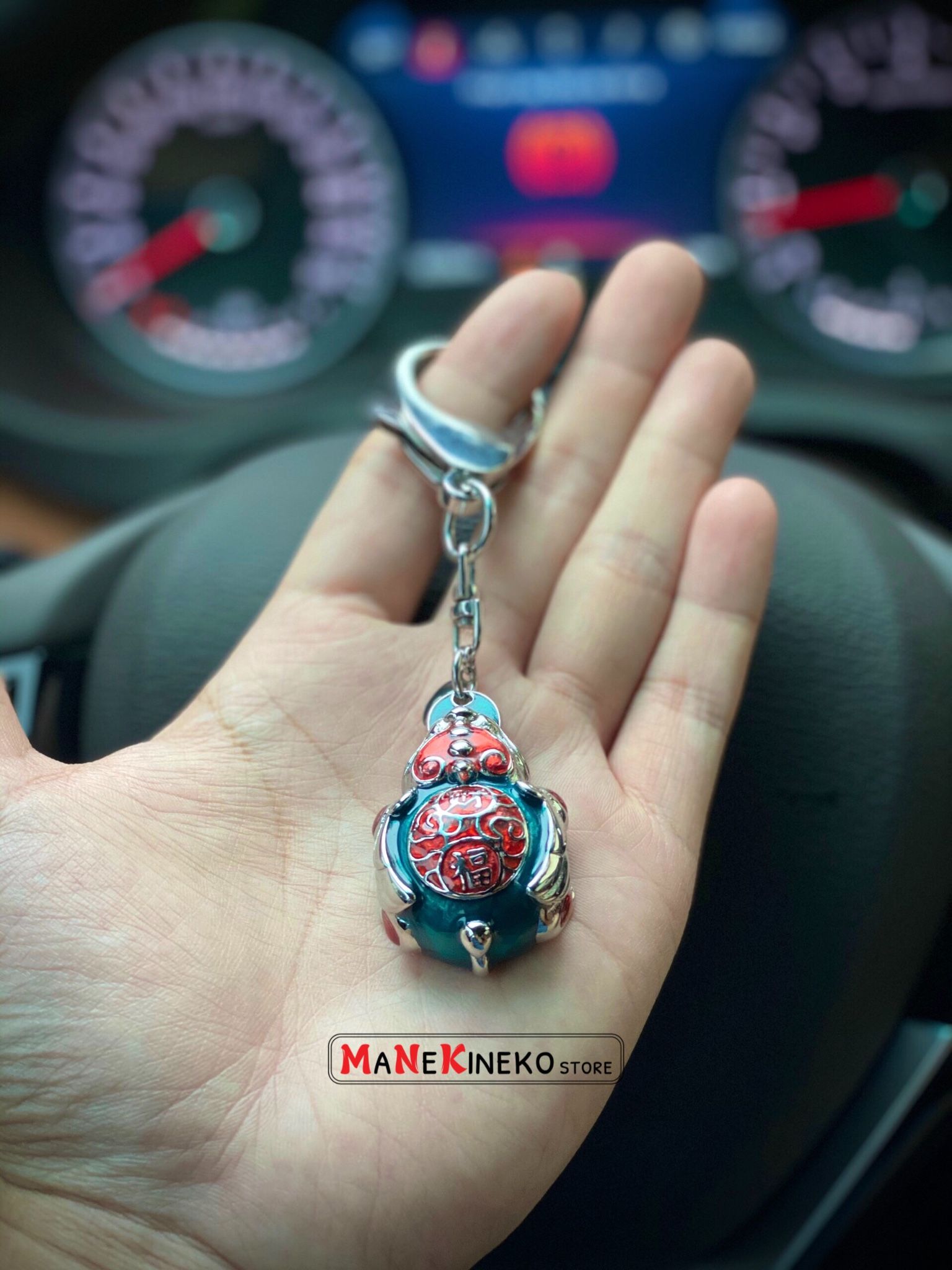 Móc khoá ông cóc tài lộc
