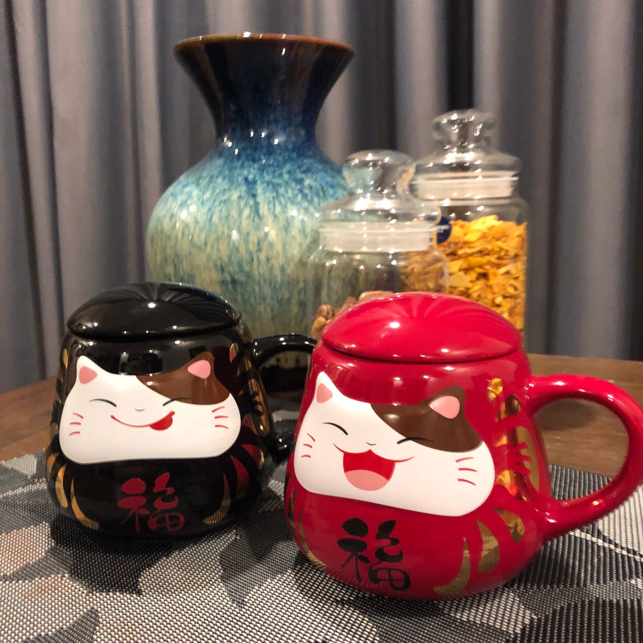Cốc mèo Neko may mắn
