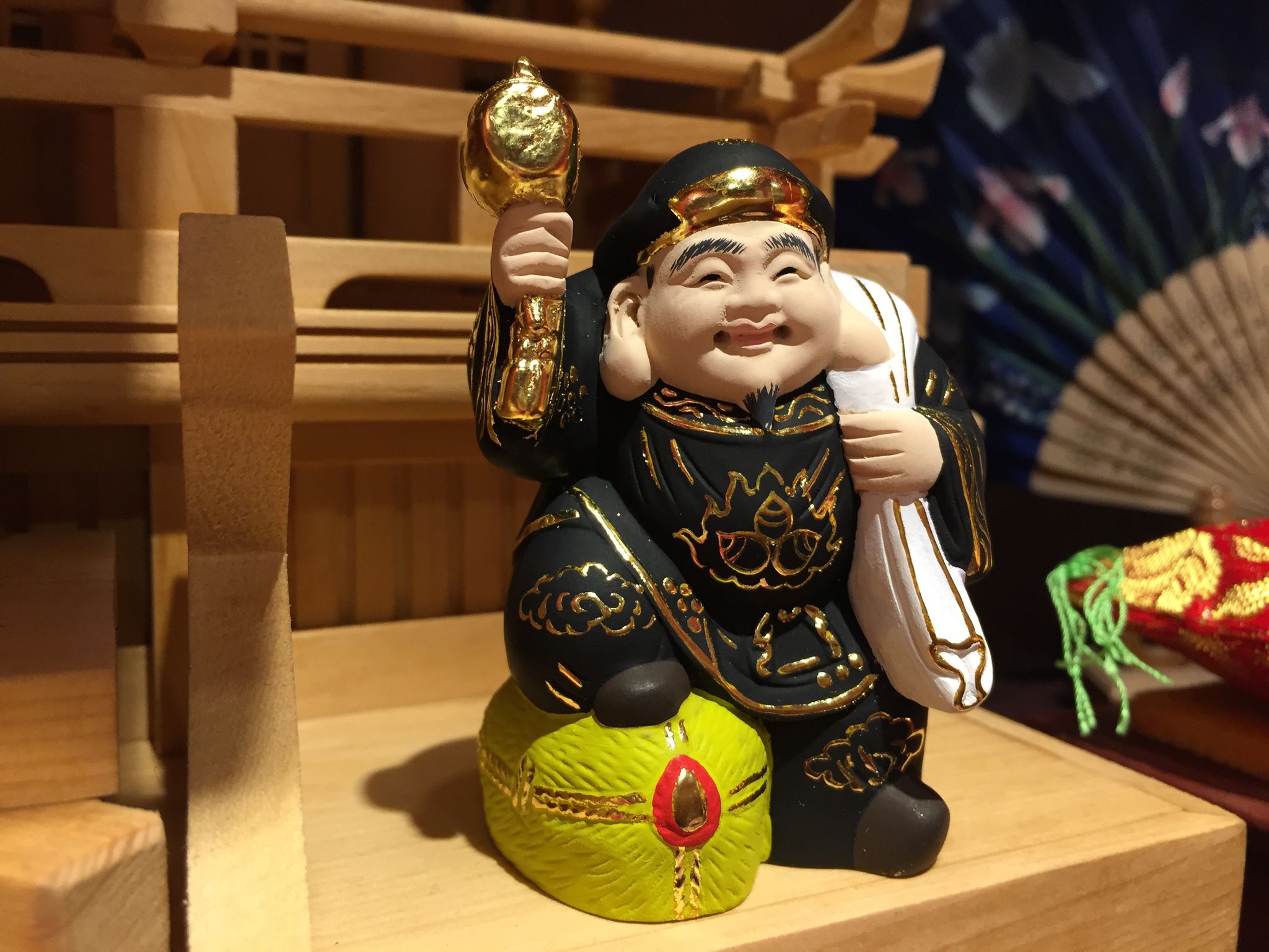 Ngài thần tài Daikokuten size 9cm