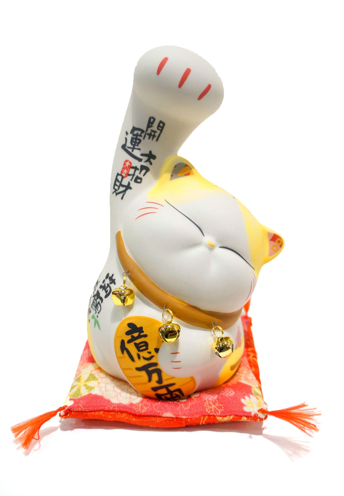 mèo vàng ú tay cao