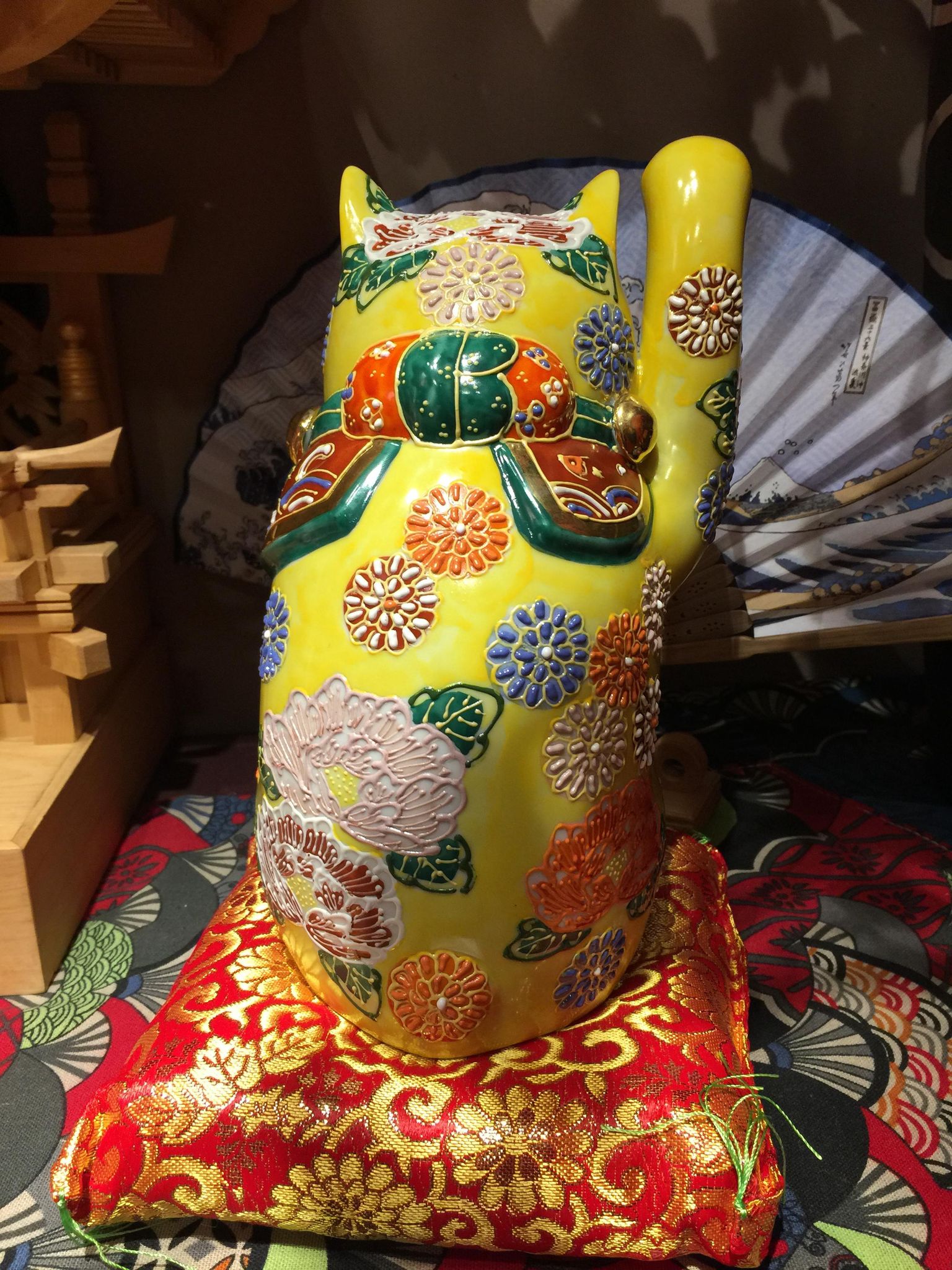 Kutani vàng size 25,5cm