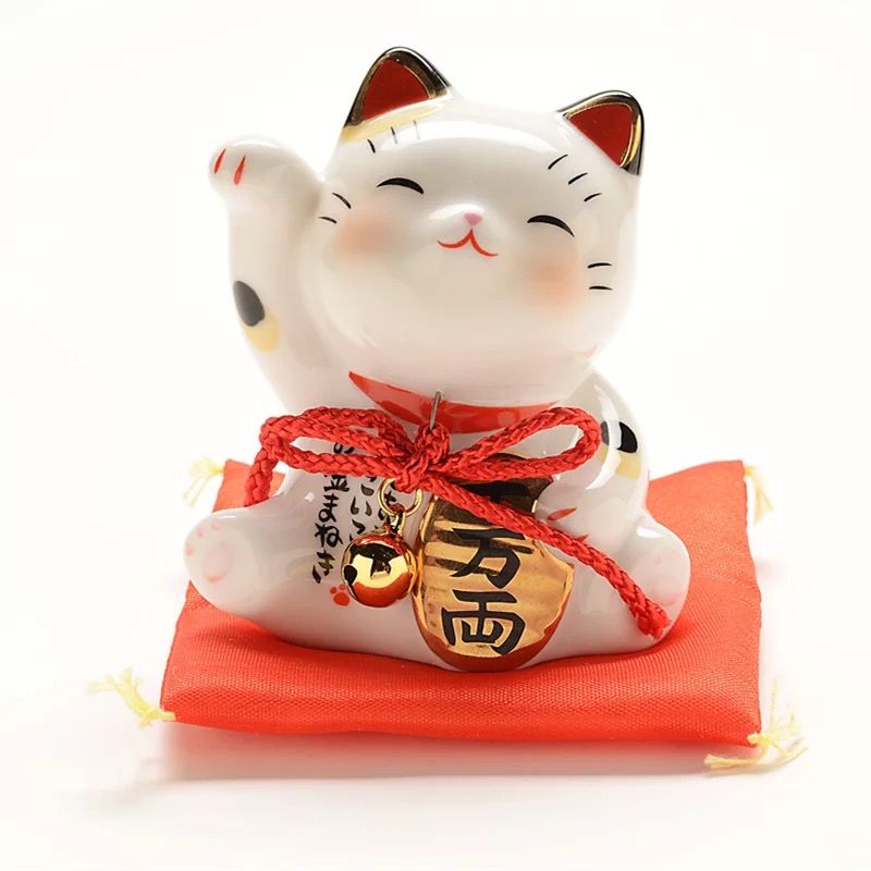 Mèo tài lộc 6,5cm