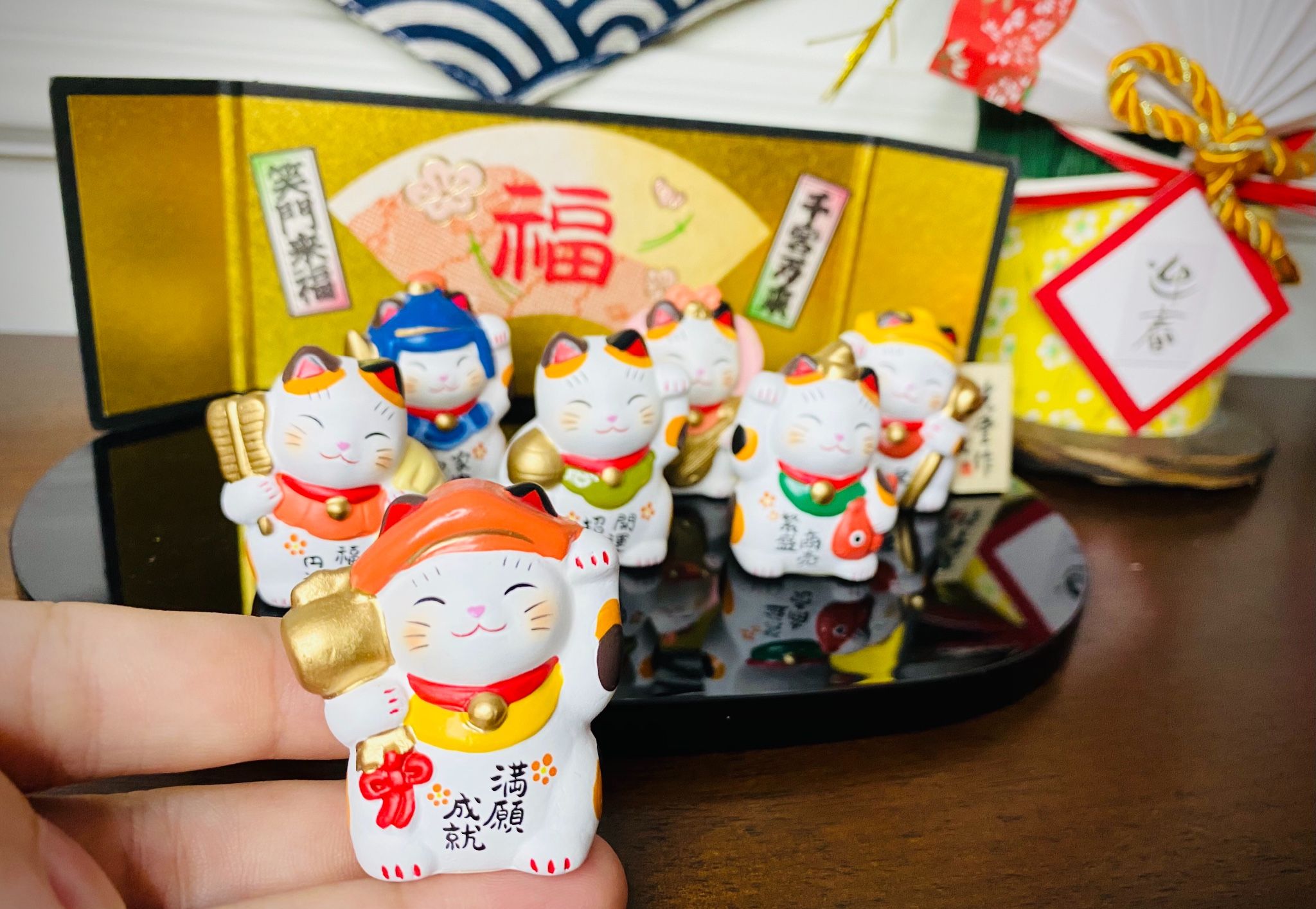 Thất phúc thần mèo size nhỏ