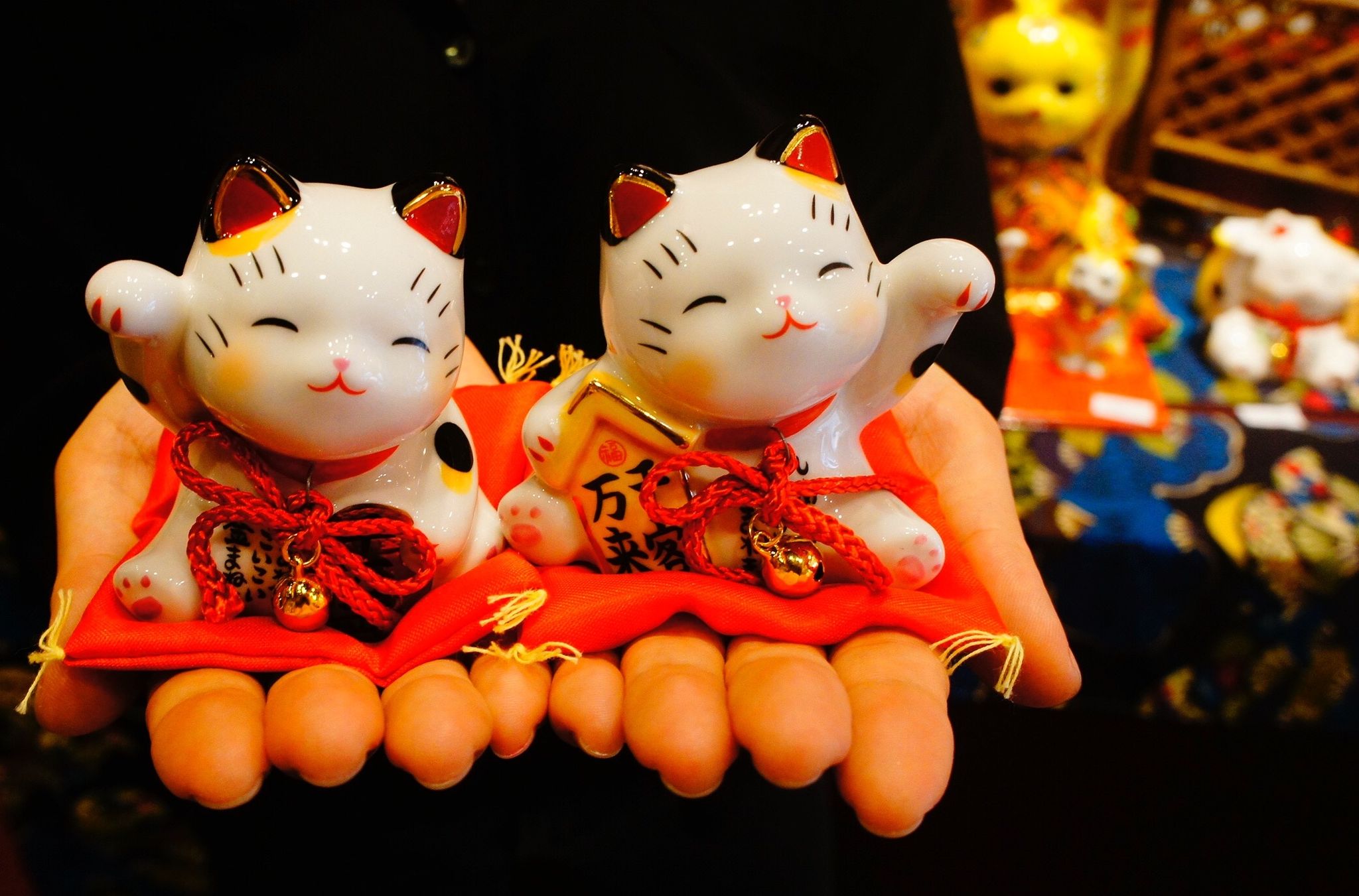 Mèo tài lộc 6,5cm