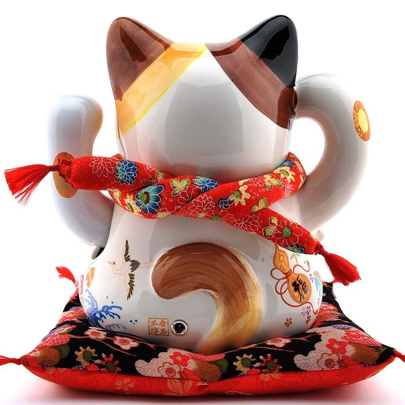 Mèo thất phúc thần mèo vẫy tay 27cm