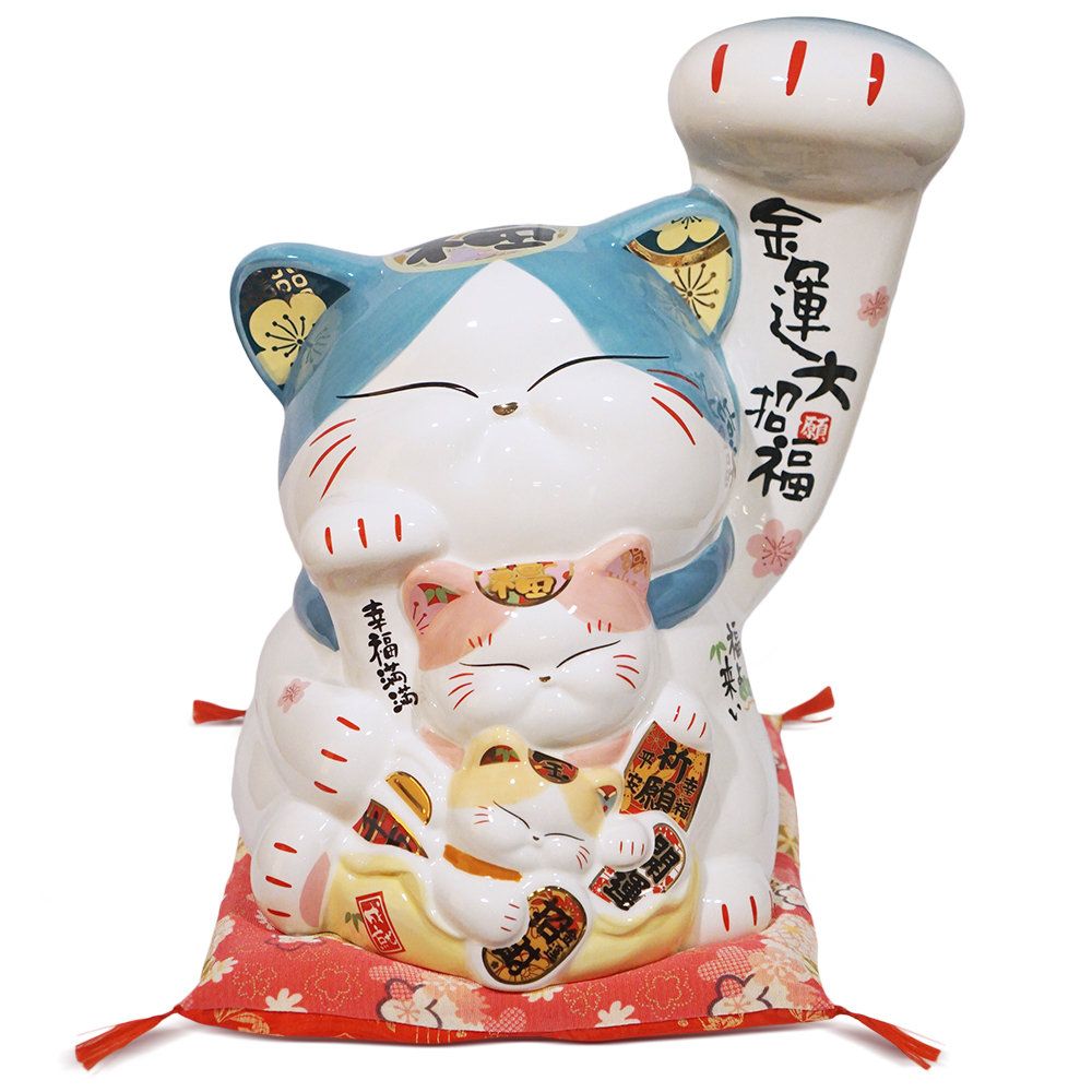 Mèo khai vận đại chiêu phúc 36cm