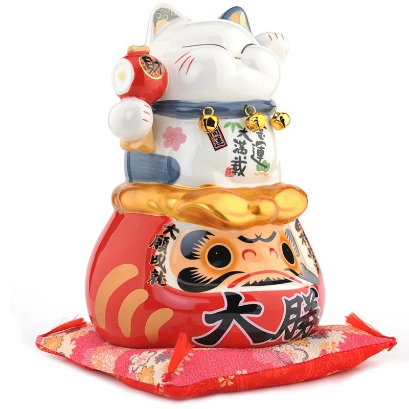  Mèo ú daruma 