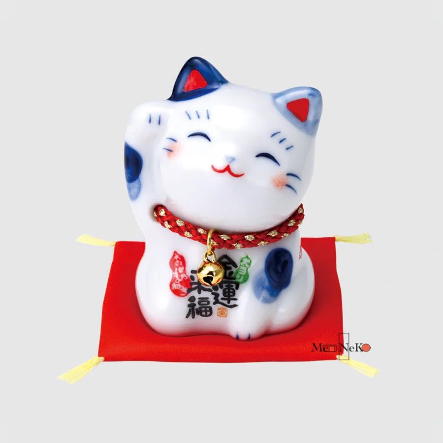  Mèo Neko may mắn trắng sứ đặc biệt 