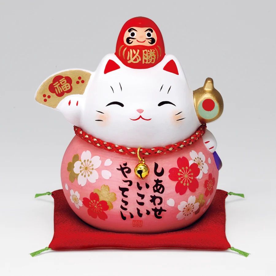  Neko Yakushigama daruma anh đào 