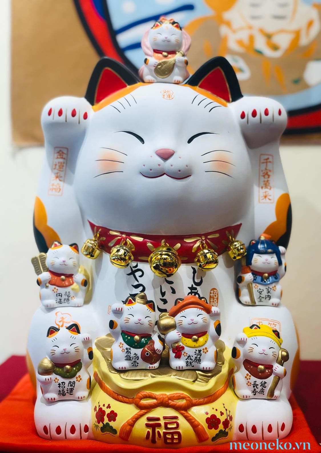  Mèo thất phúc thần yakushigama size 60cm 