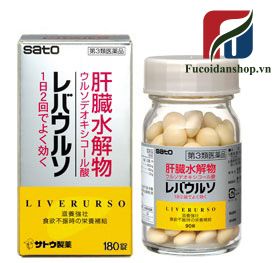 Giải độc gan Sato Liverurso 180 viên Nhật Bản