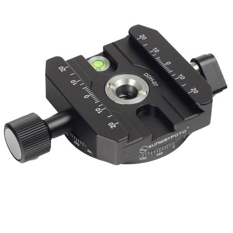 SunwayFoto DDH-07N Panoramic Panning Clamp, Jaw Length 58mm, Screw Hole UNC3/8