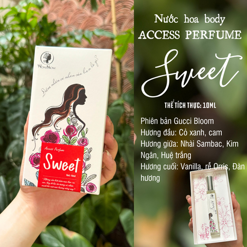  Nước hoa toàn thân Access perfume - Sweet 