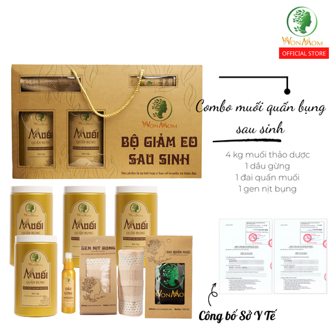  Bộ giảm eo sau sinh 4800g 