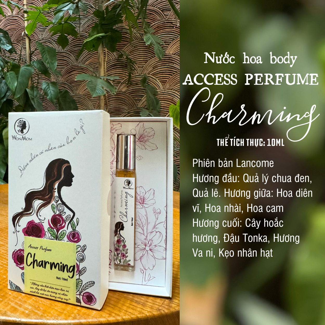 Nước hoa toàn thân Access perfume - Charming