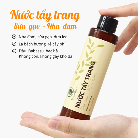  Nước tẩy trang Sữa gạo - Nha đam 