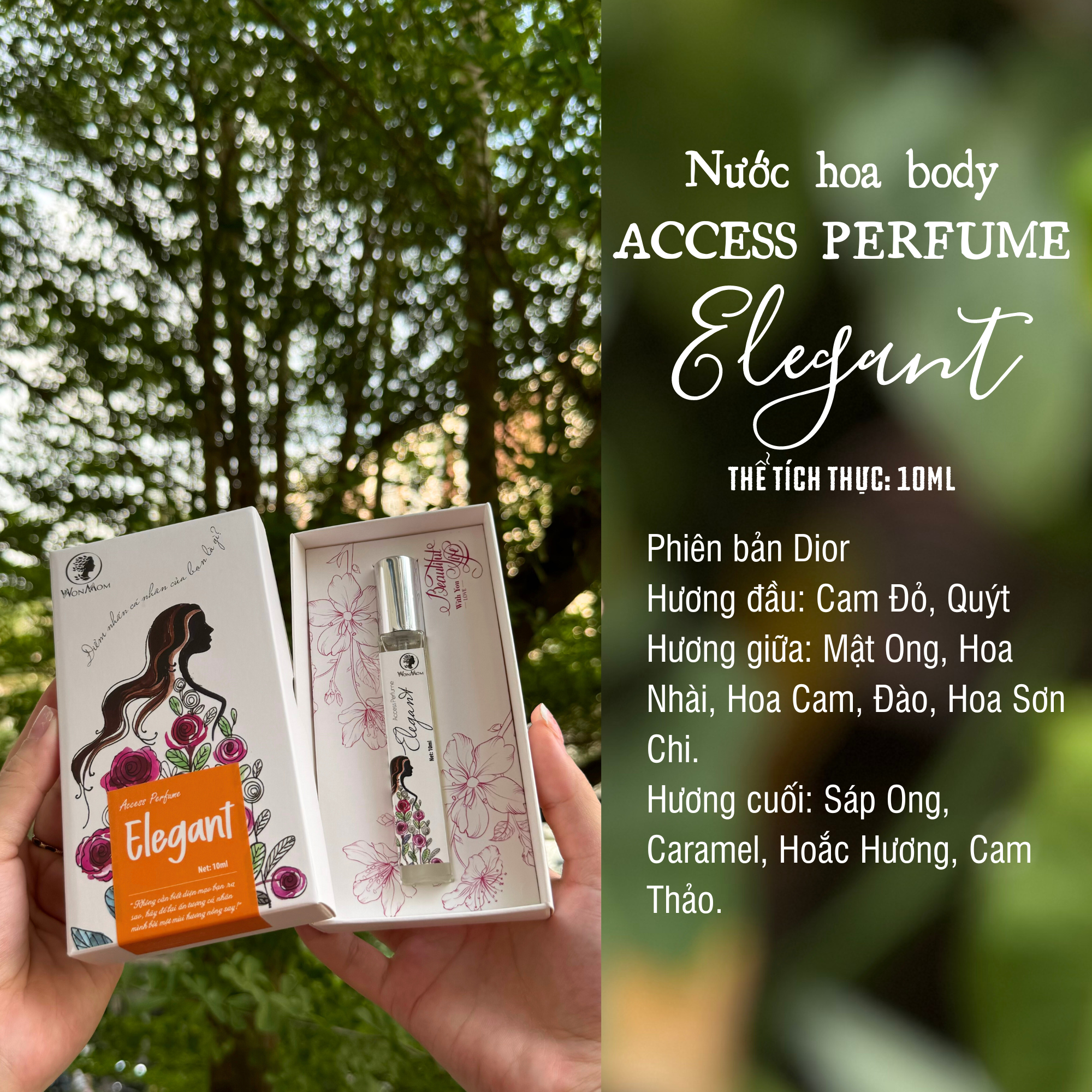 Nước hoa toàn thân Access perfume - Elegant