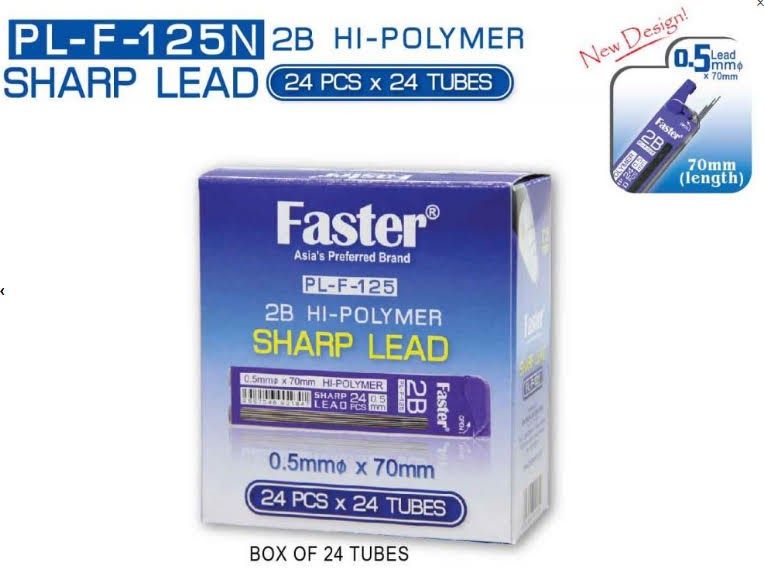 Ruột chì Faster 2B 0.5  PL-F-125N