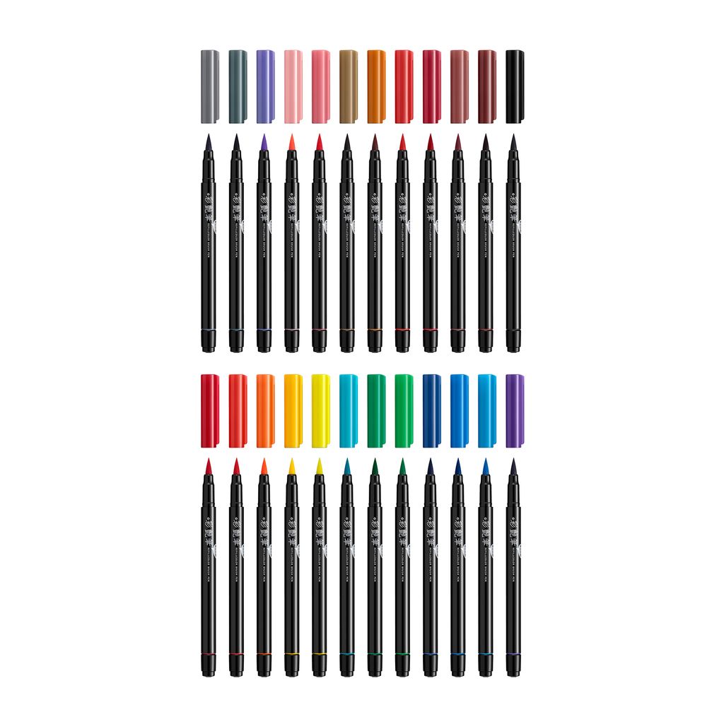 Bút Cọ Màu SIMBALION Refillcolor Brush Pen 24Colors BP-35/24