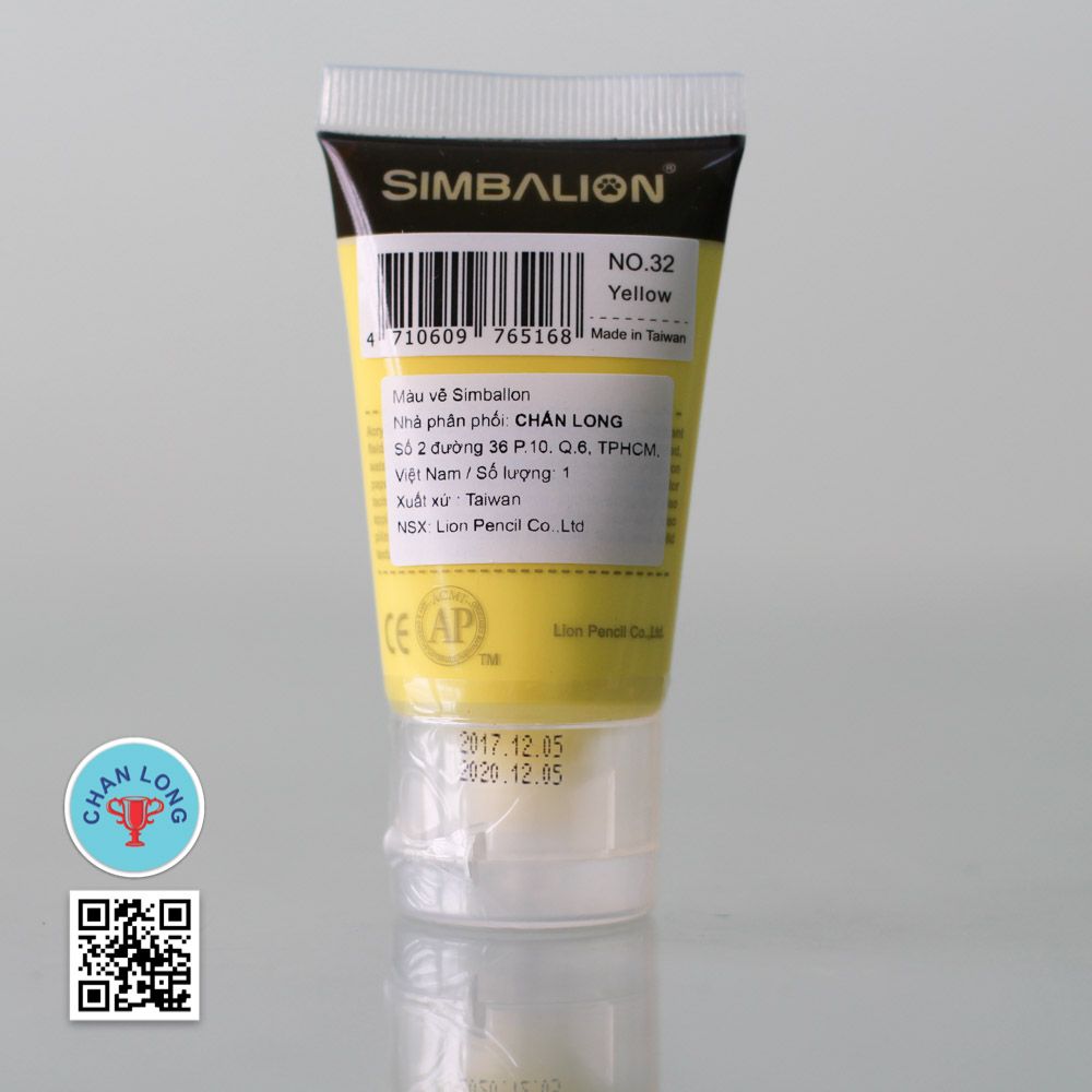 Màu Acrylic Simbalion NAC30-32 (Yellow)