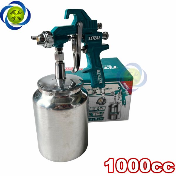 Bình phun sơn dùng khí nén 1000cc Total TAT11005 đầu phun 1.8mm