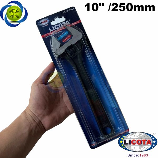 Mỏ lết xi đen cao cấp 10 inch/250mm Licota AWT-35037-10