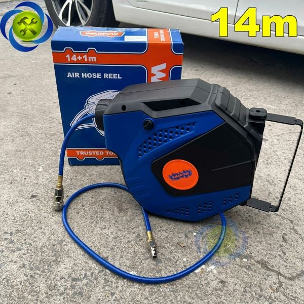 Cuộn dây hơi treo tự rút 14m Wadfow WAZ3515 hộp nhựa