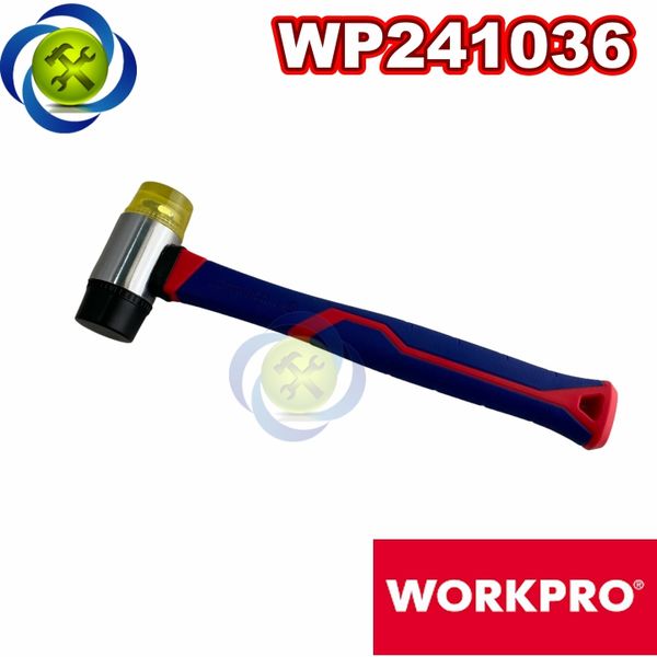 Búa cao su hai đầu Workpro WP241036 đường kính 40mm