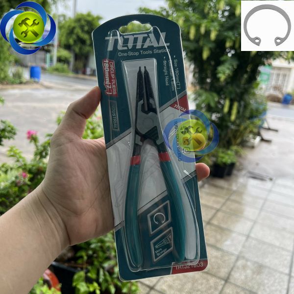 Kìm mở phe trong đầu thẳng TOTAL THTJ21803 dài 180mm