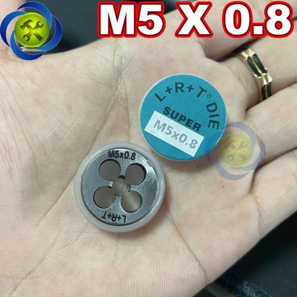Đầu taro ren ngoài M5x0.8 hãng L+R+T đường kính 20x7mm