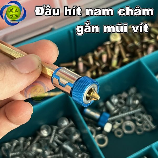 Đầu hít ốc vít nam châm gắn mũi bắt vít