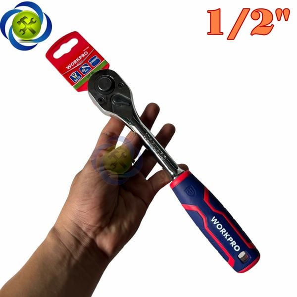Cần siết tự động 1/2 Workpro WP271009 cán nhựa 45 răng