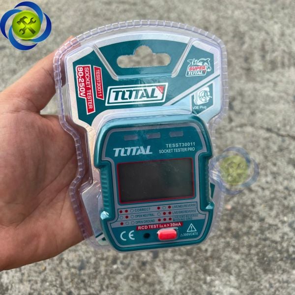 Dụng cụ kiểm tra ổ cắm Total TESST30011